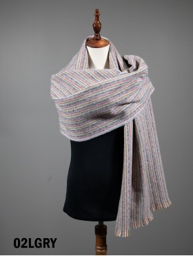 Super Soft Multi-Color Stripes Premium Scarf